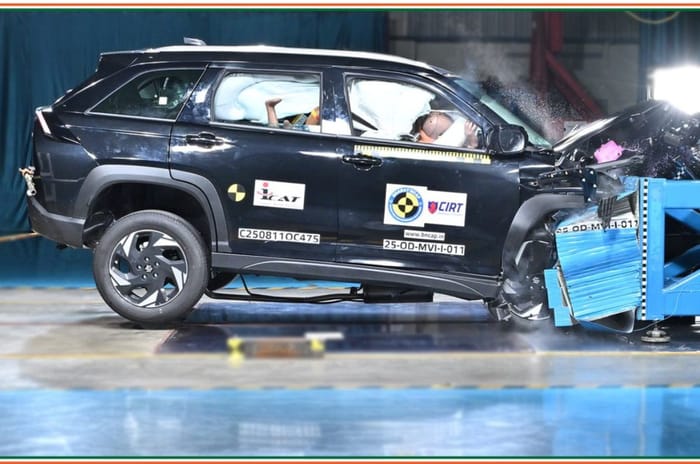 Maruti Suzuki Victoris scores 5-star safety rating at Bharat NCAP